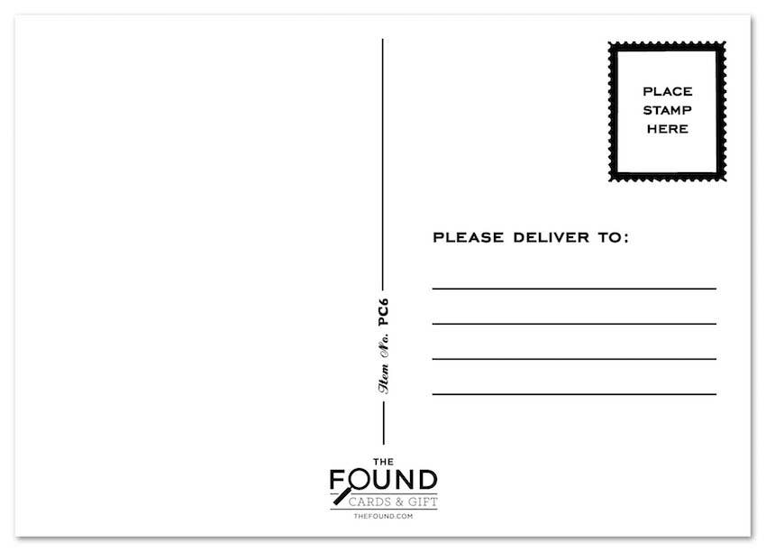 THE FOUND - Wholesale Postcard - Greetings from Austin Texas Skyline Postcard1