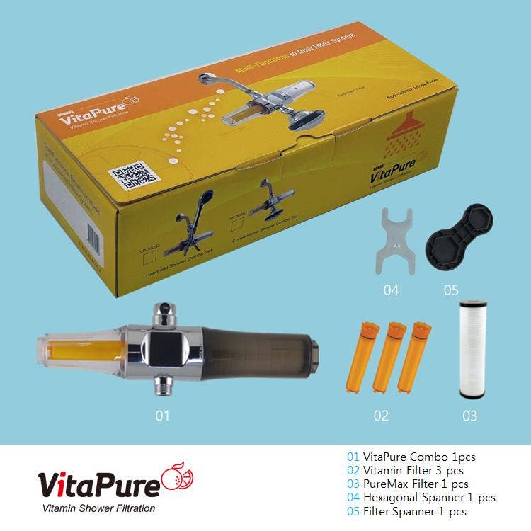 VitaPure America - Wholesale Water Filter - SUF-300VPX  VitaPure Inline Water & Shower Filter9