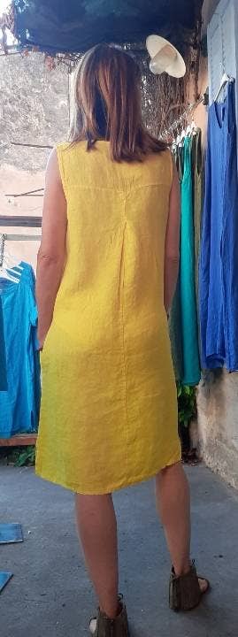 All colors Linen dress REF: 110 for wholesale on Faire3