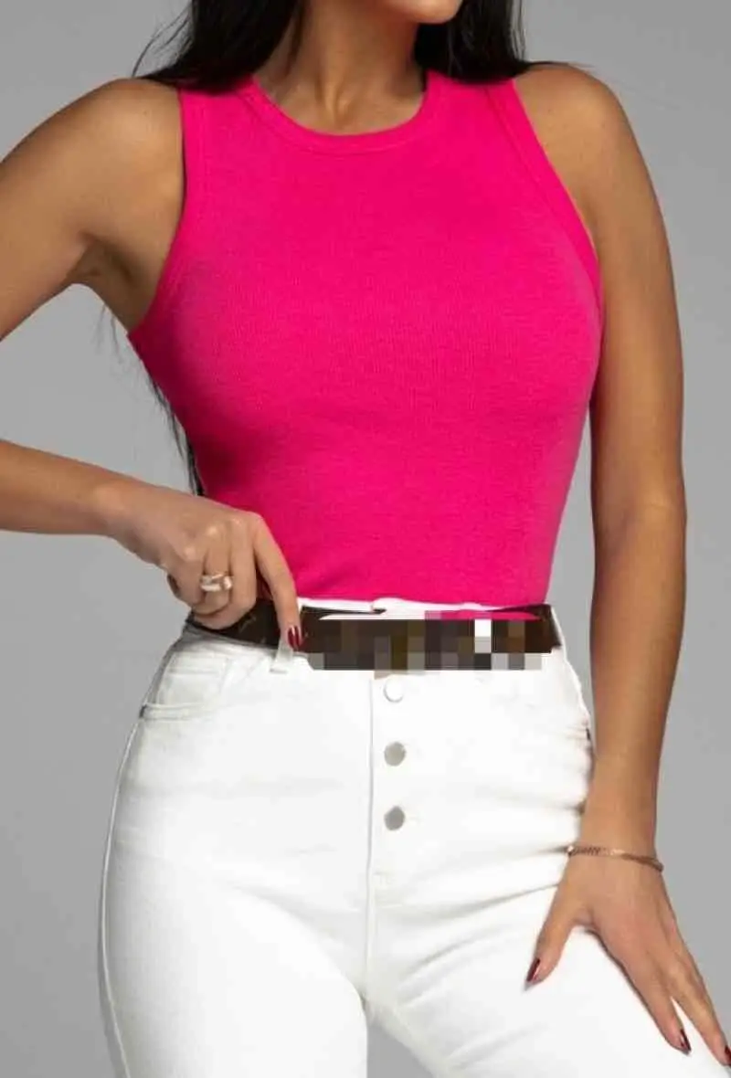 ESTEE BROWN - Wholesale Tank Top - Women's - Plain tank top - 10964A5