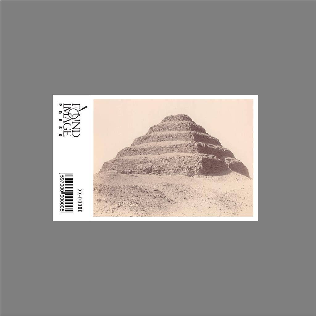 Found Image Press – Engroshandel Klistermærke – Sticker EG-125 Trinpyramiden i Zoser1