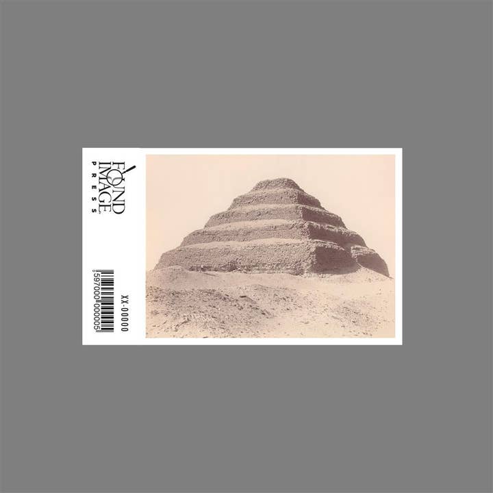 Found Image Press - Wholesale Sticker - Sticker EG-125 Stepped Pyramid of Zoser1