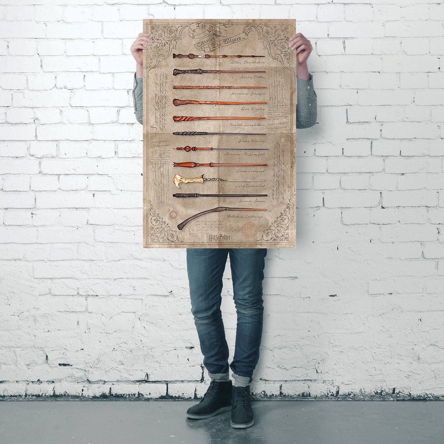 Close Up GmbH - Wholesale Poster - Harry Potter Poster The Wand Chooses The Wizard3