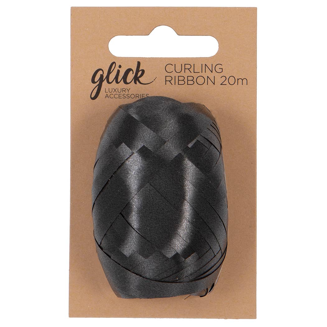 Glick - Wholesale Ribbon - Gift Wrapping - CURLING RIBBON BLACK
