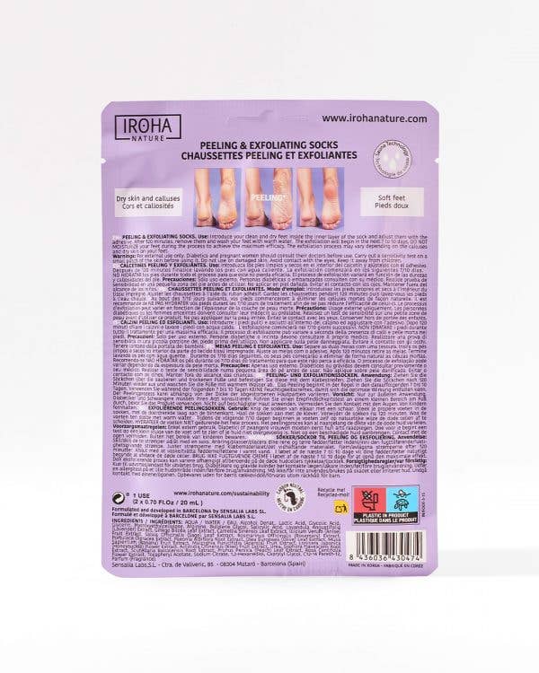 Iroha Nature - Wholesale Foot Mask - Socks Treatment For Feet | Exfoliating | Lavander2