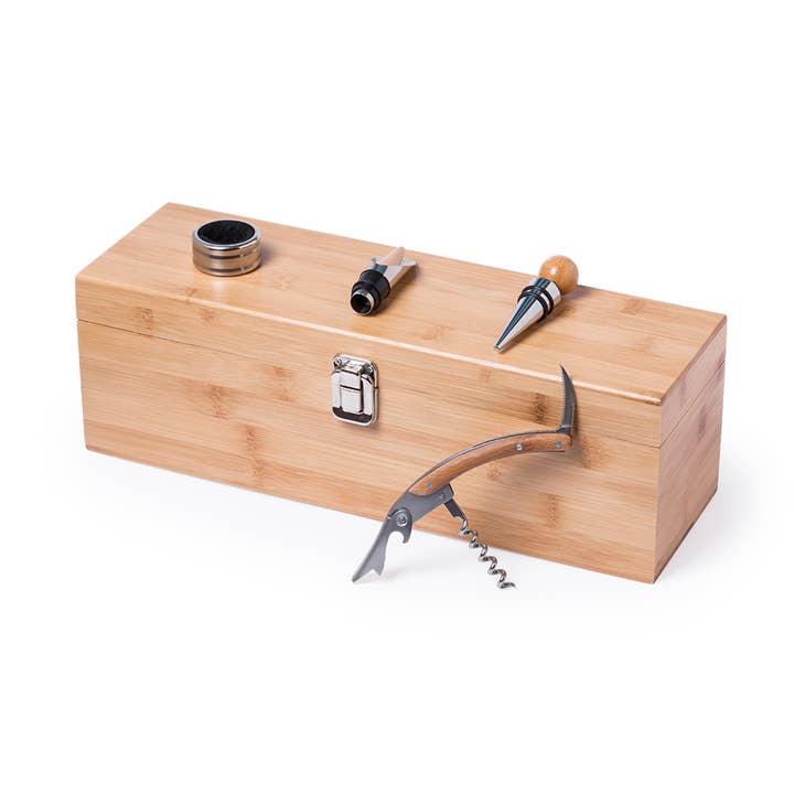 BAMBOO WINE BOX for wholesale by Espacio Solidario