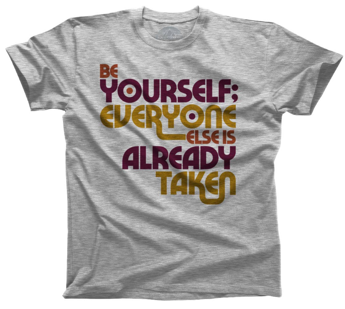 Boredwalk - Wholesale Screen Printed T-Shirt - Men's - Men's Be Yourself Oscar Wilde T-Shirt4