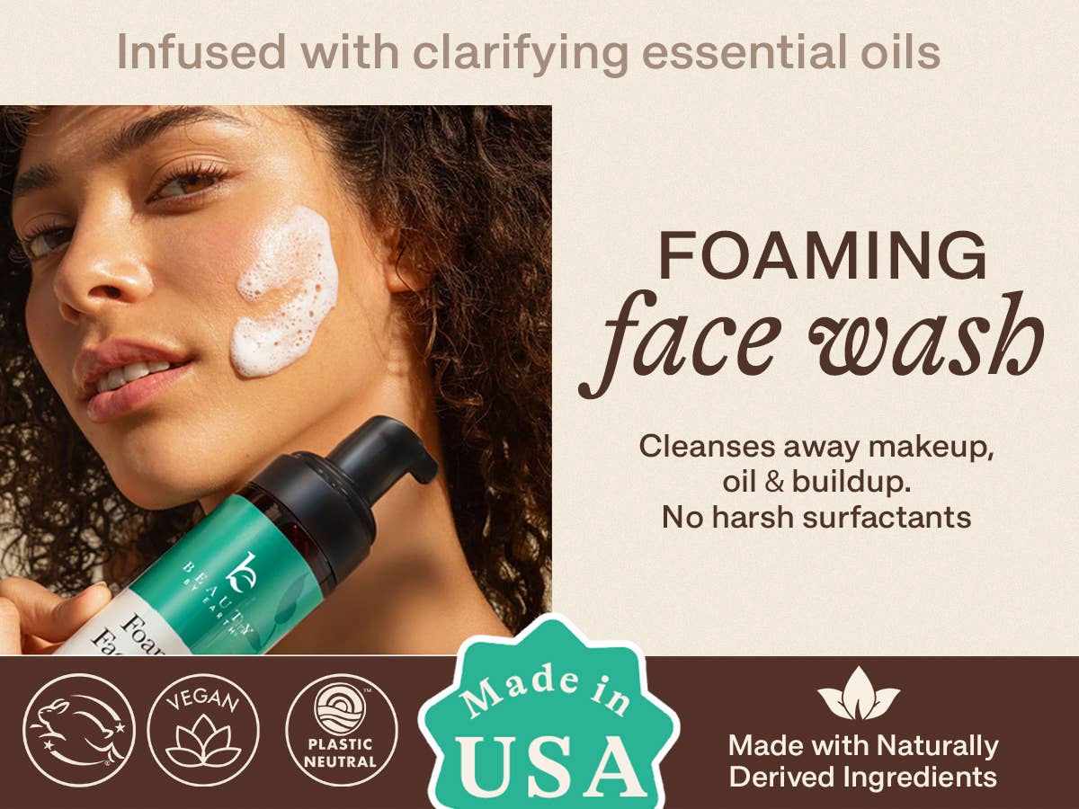 Beauty By Earth - Vente Nettoyants pour le visage - Nettoyant moussant pour le visage 4,2 oz1