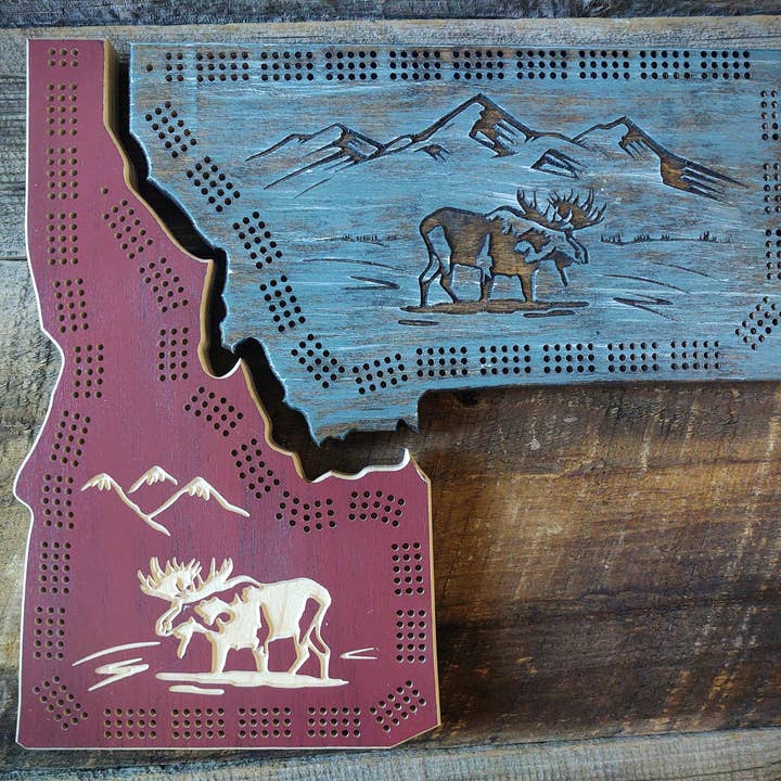 Kryddbräda IDAHO- Älg för wholesale av Knotty Pine Woodworks