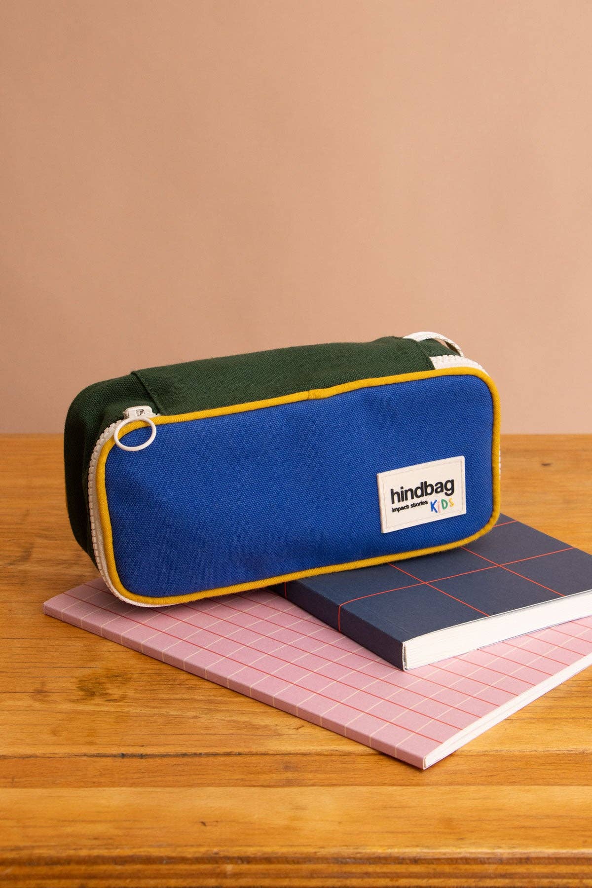 Hindbag - Wholesale Pencil Case/Pouch - Max Tricolore Electric Blue Kit2