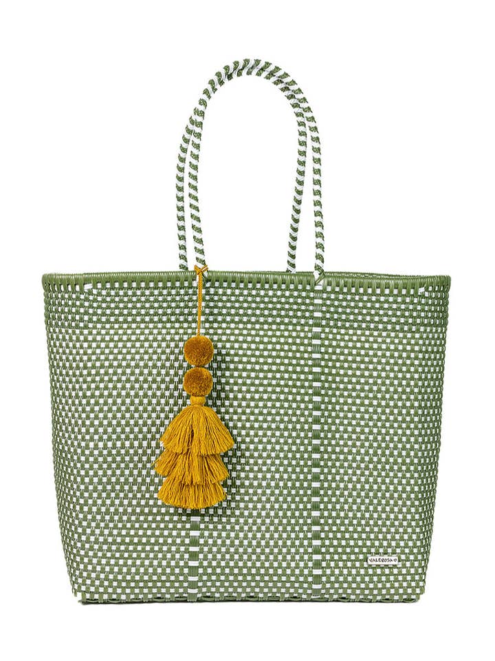 Olive Playera Tote for wholesale by Valerosa