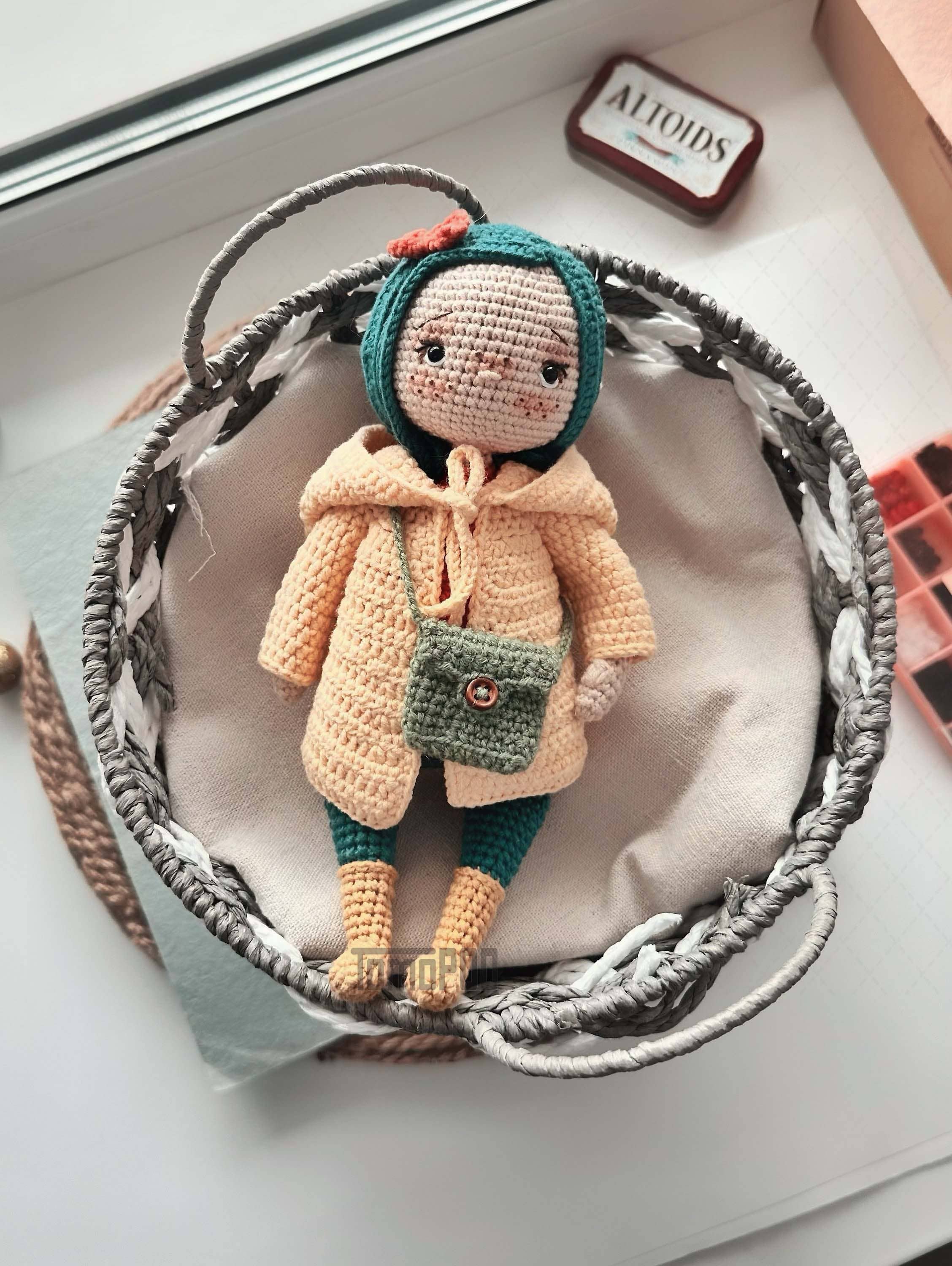 TOMOPOD LLC - Wholesale Stuffed/Plush Toy - Kids & Baby - Crochet Coraline Doll. Amigurumi Coraline Plush Toy Gift7