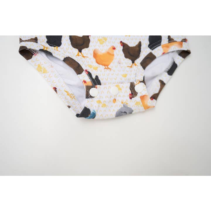 Small Blessings Design – Engroshandel Bodysuit - Baby – Bodysuit til spædbørn, bodysuit med kylling, sparkedragter til spædbørn