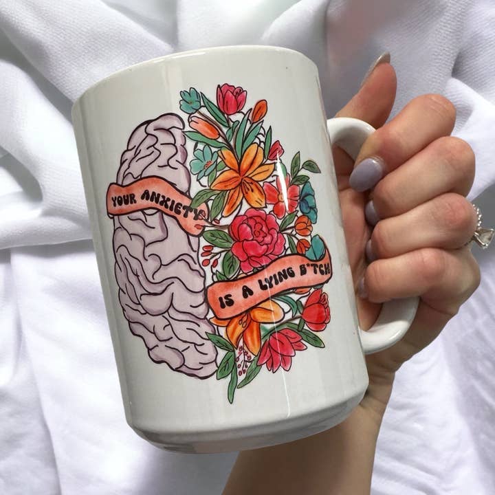 A sua ansiedade é uma mentira b*tch por atacado de Mommy Realist