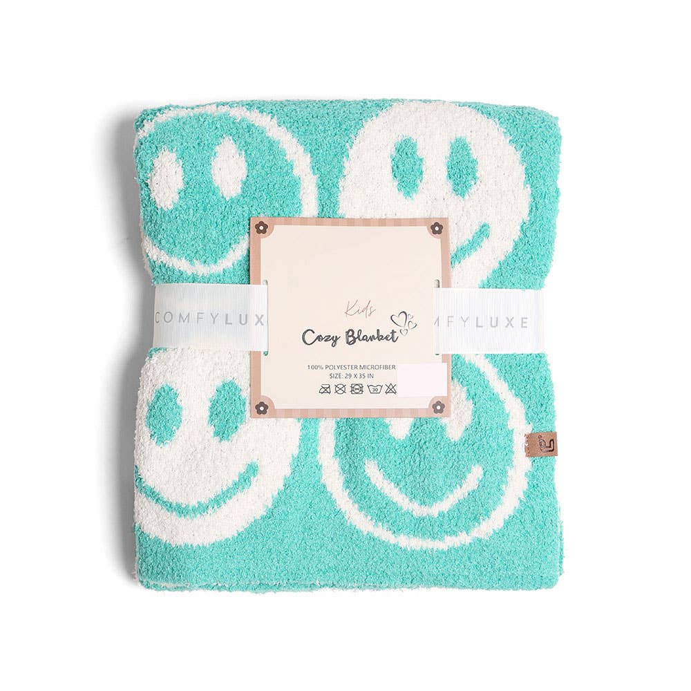 Sensibling Corp. - Wholesale Bedding Blanket - Kids & Baby - Smile Patterned Reversible Kids Throw Blanket10