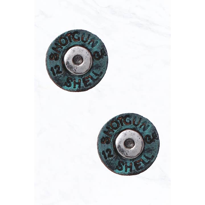 Suzie Q USA – Brincos de pino por atacado – Brincos 12MM Bullet Shell2