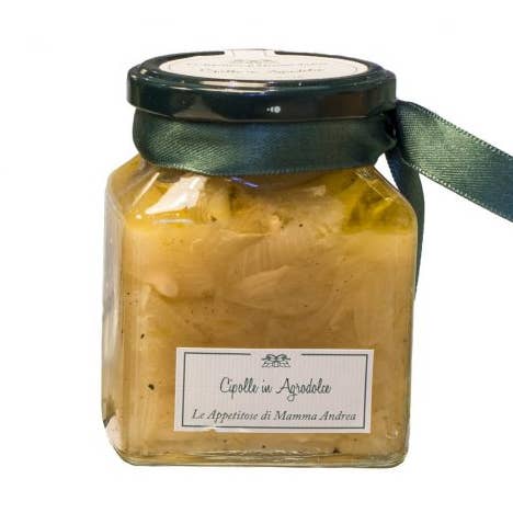 Süß-saure Zwiebel - I Peccatucci di Mamma Andrea für den Großhandel von Emporio Sicilia