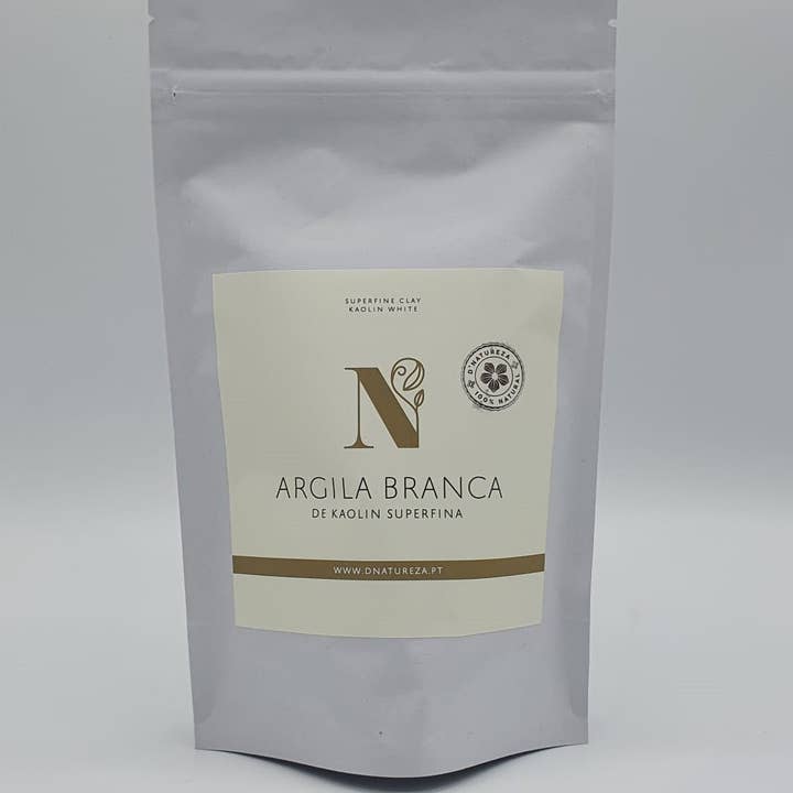 d'Natureza - Saboaria da Serra, Lda - Wholesale Skincare Face Mask - Superfine white clay kaolin 100g, 1Kg, 3Kg, and 5Kg