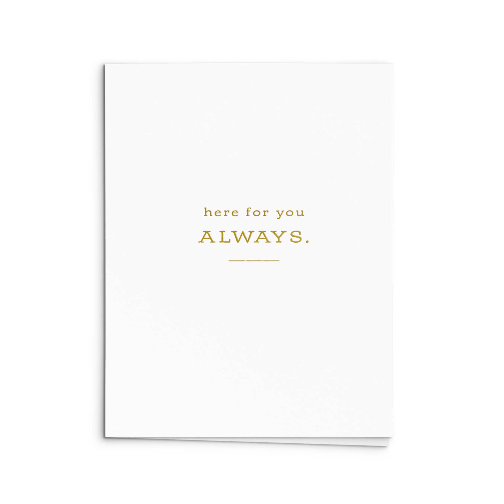 Smitten on Paper – wholesale Everyday greeting card – Here for You Greeting Card1