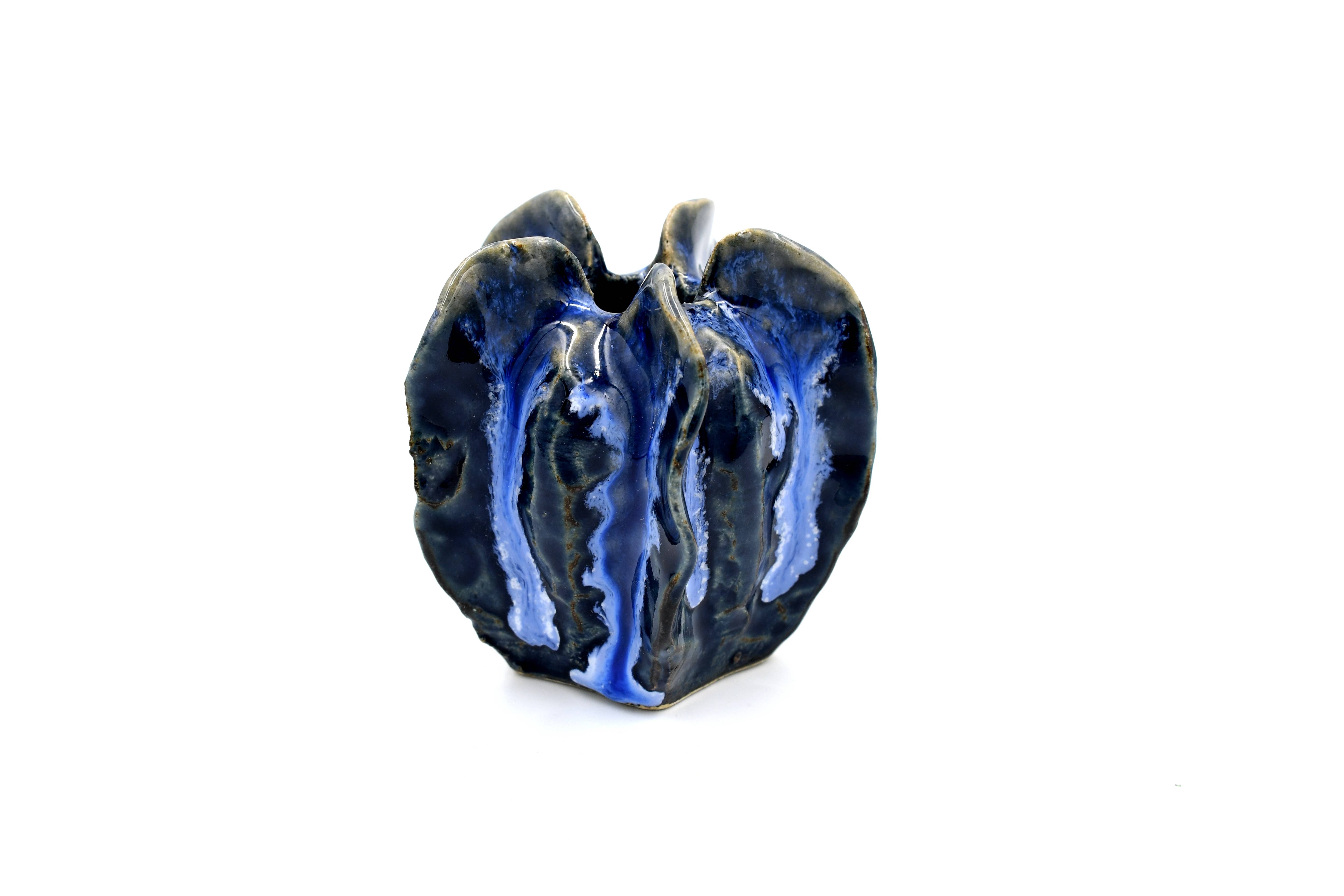 Art Floral Trading LLC - Venta al por mayor Pufs/esponjas de baño - Esponja de Baño Mini Luffa - Efecto Azul2