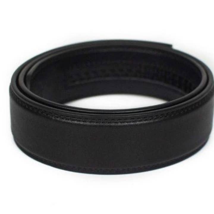 Tough Apparel - Wholesale Belt - Men's - EDC Black Leather Gun Belt Strap