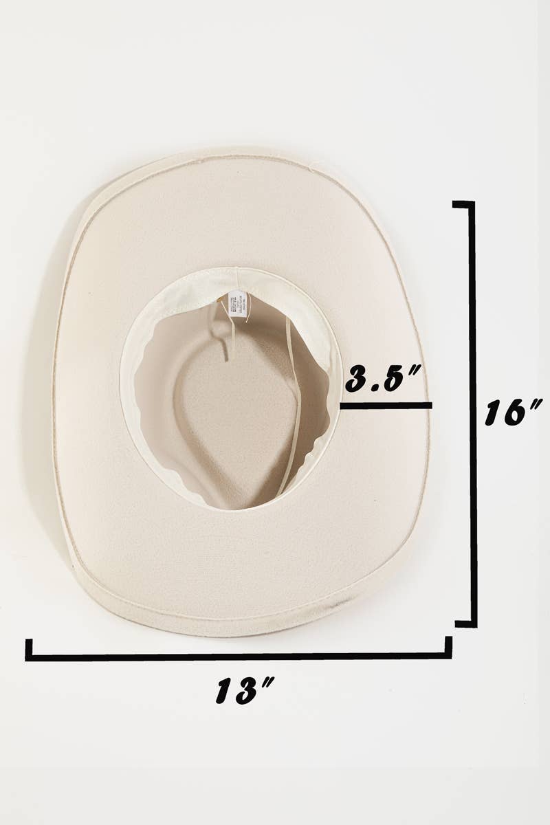 anbfashion - Vente Chapeau de cowboy – femme - Chapeau de cowboy Boho Disc Strap 541