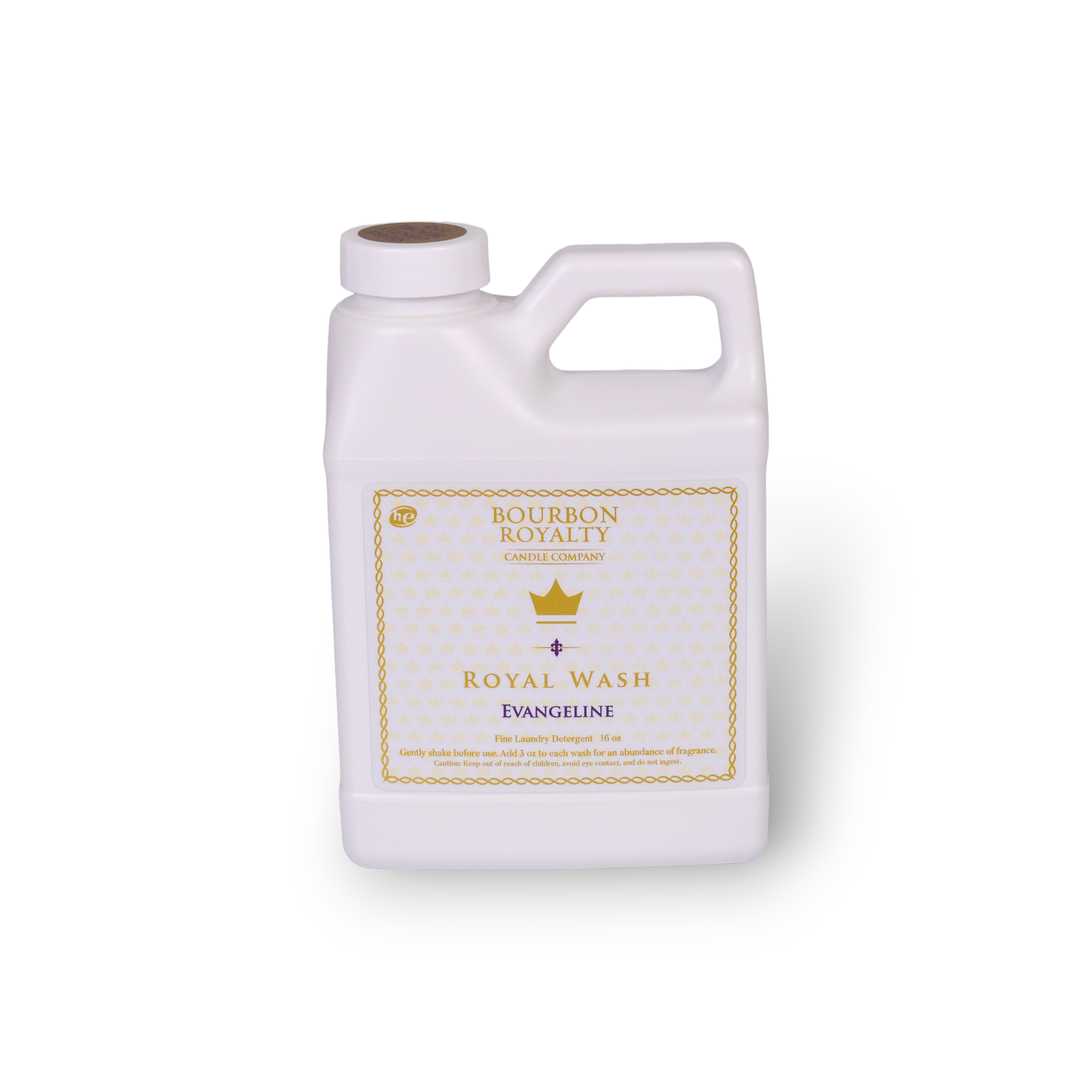 Bourbon Royalty Candle Company - Wholesale Liquid Laundry Detergent - 16 Ounce Royal Wash3