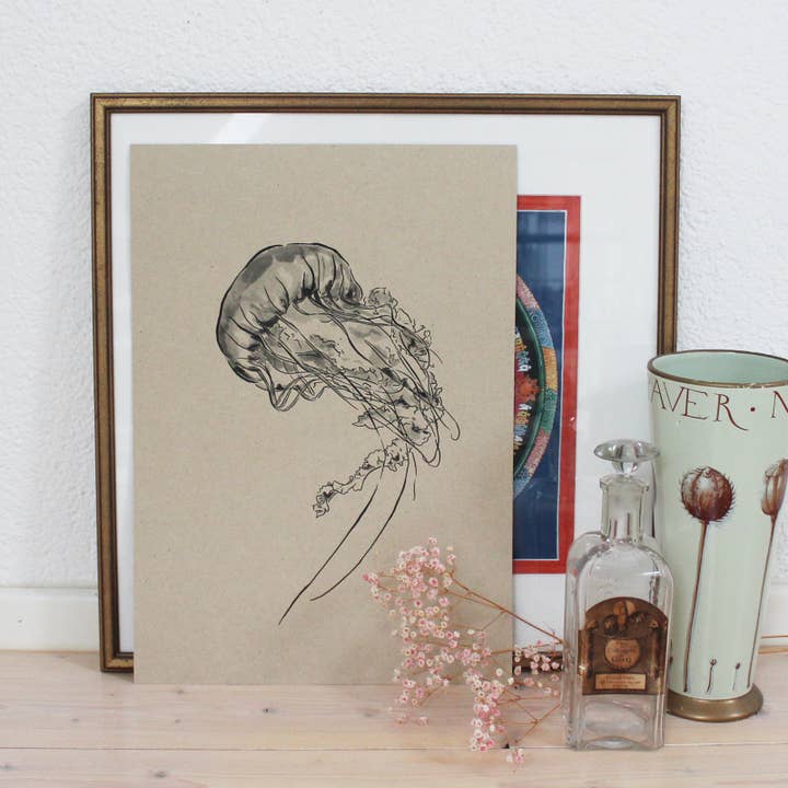 Kunsttryk DIN A3, Vandmand for engroshandel hos NOA Papeterie