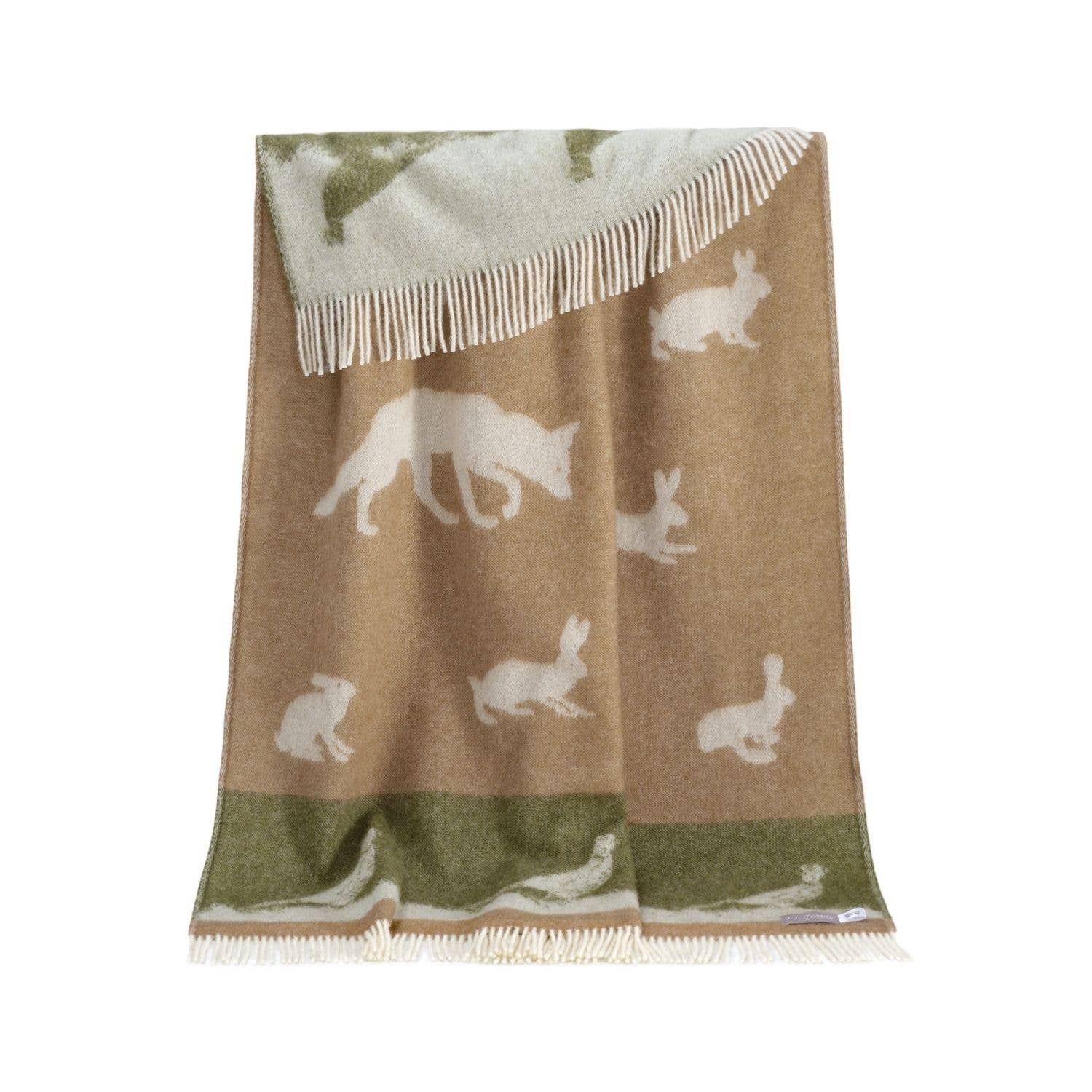 JJ Textile - Wholesale Decoratiedeken - Country wollen plaid1