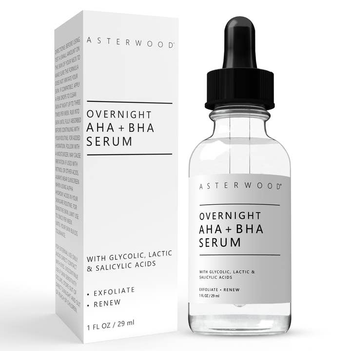 Asterwood - Wholesale Facial Serum/Concentrate - Overnight Exfoliating Serum1