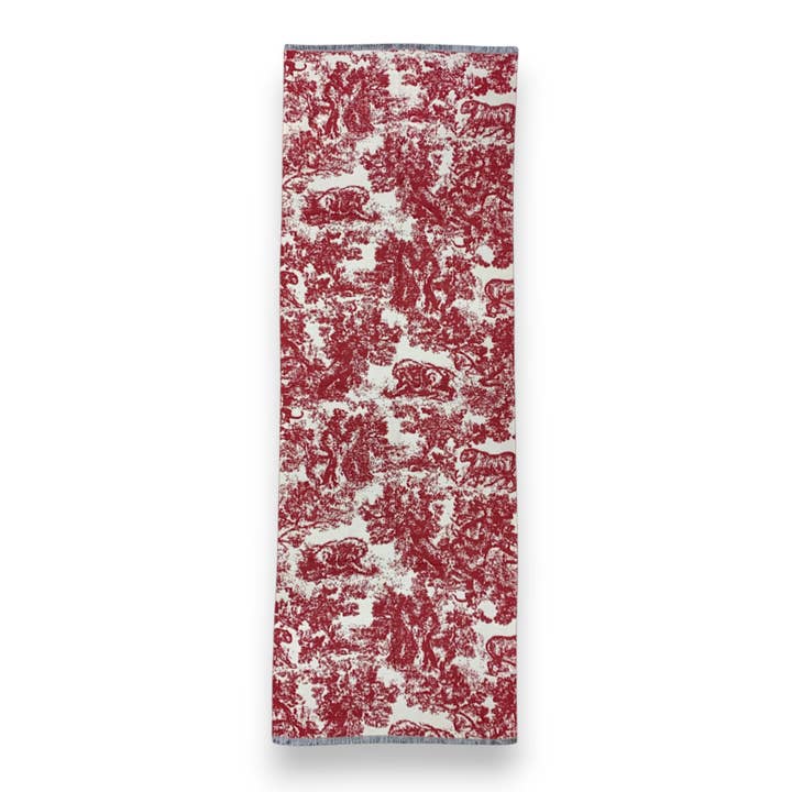 Lili Scarves – wholesale Halsduk - Dam – Djurmotivskashmirblandad vinterscarf5