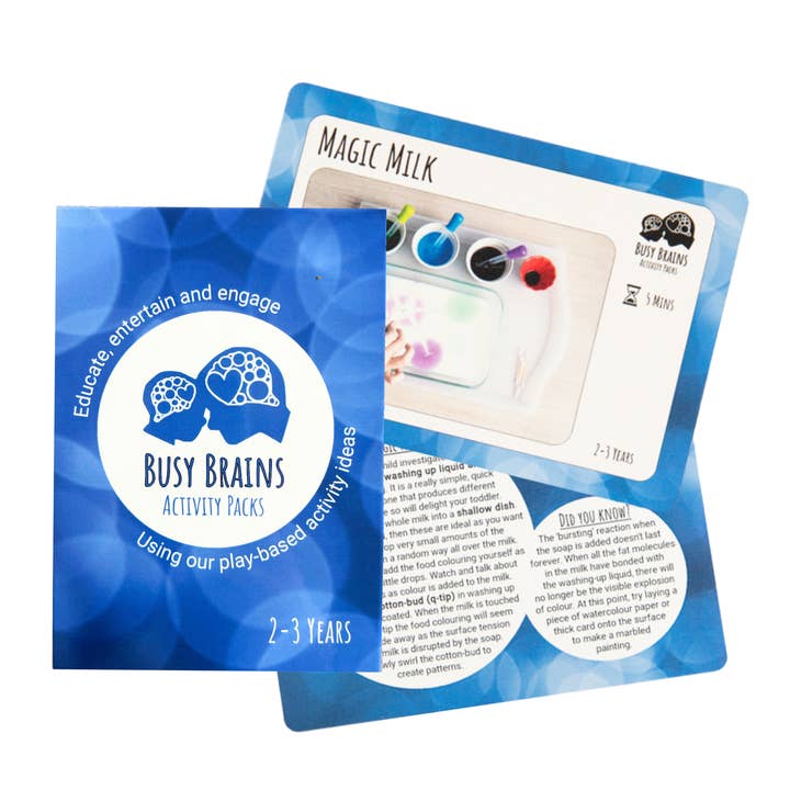 Busy Brains Activity Packs – wholesale Inlärningskort - Barn och baby – 2-3 års aktivitetskort | Pedagogiska leksaker för barn | Present