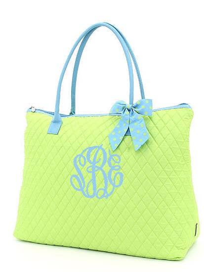 QSD2705 Quilted Solid Large Tote for wholesale by MiMi Wholesale