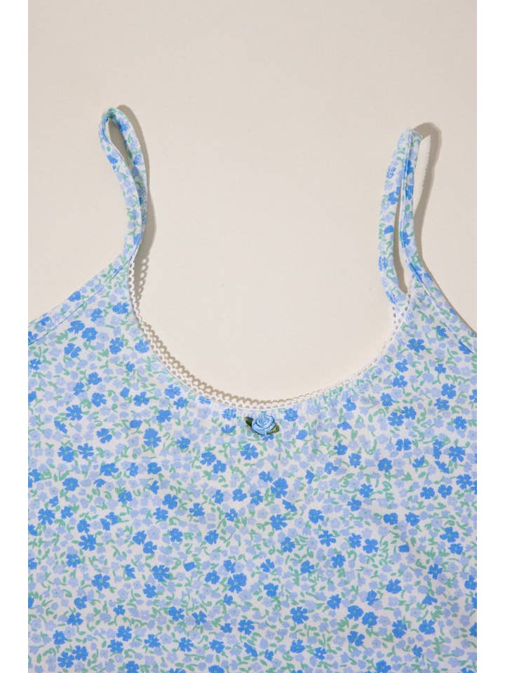 SCOOP BACK CAMI IN MORNING GLORY for wholesale on Faire