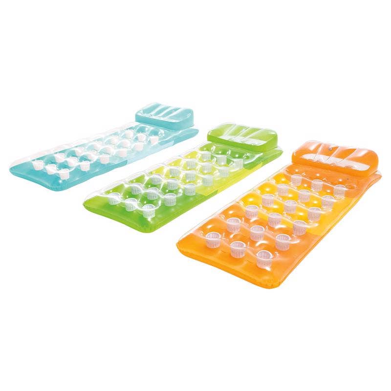 Everyday Supply Co - Wholesale Inflatables - Intex Vinyl Inflatable 18-Pocket Pool Float Mat0