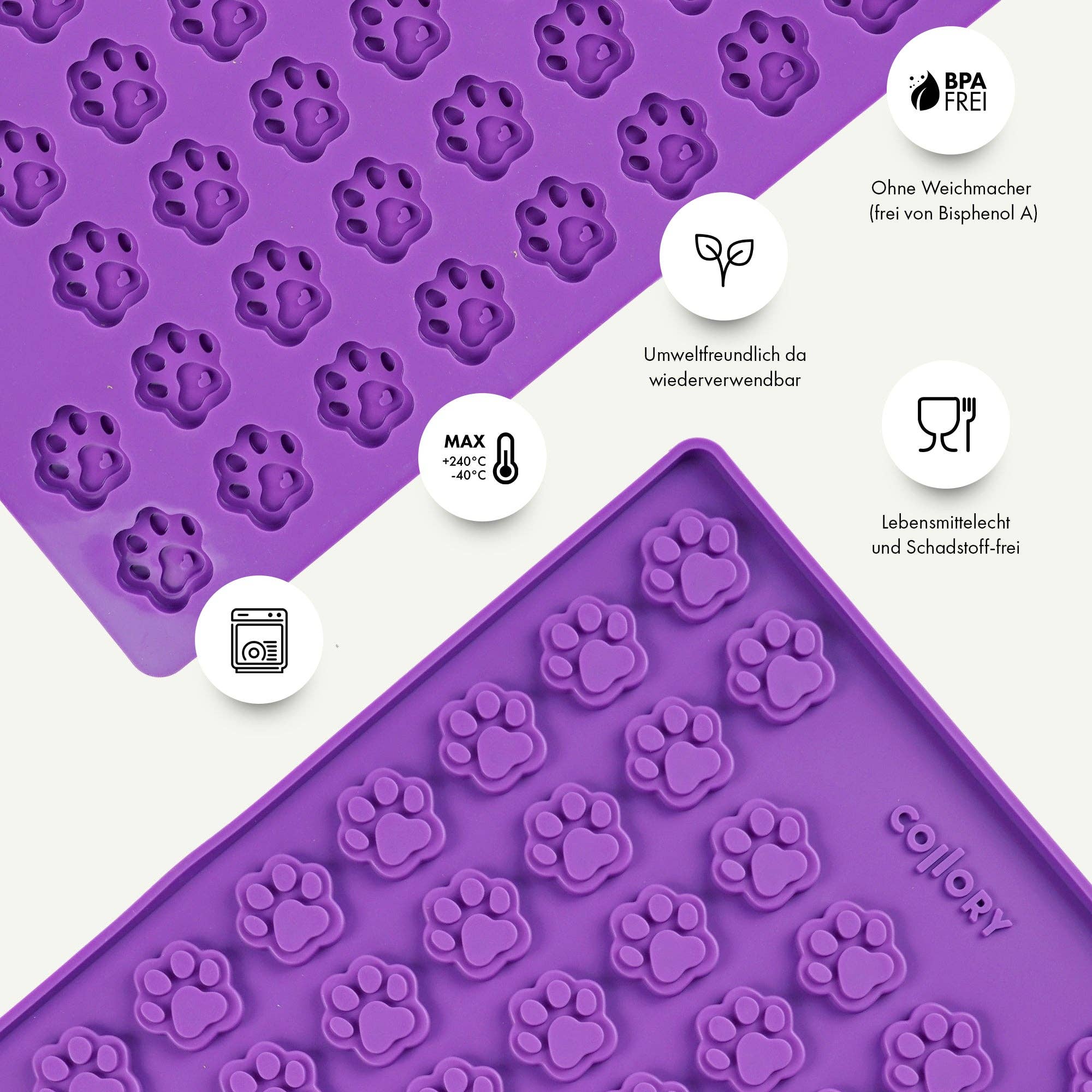 Collory – wholesale Bakplåt/-matta – Tass bakmattor i (mini, medium)34