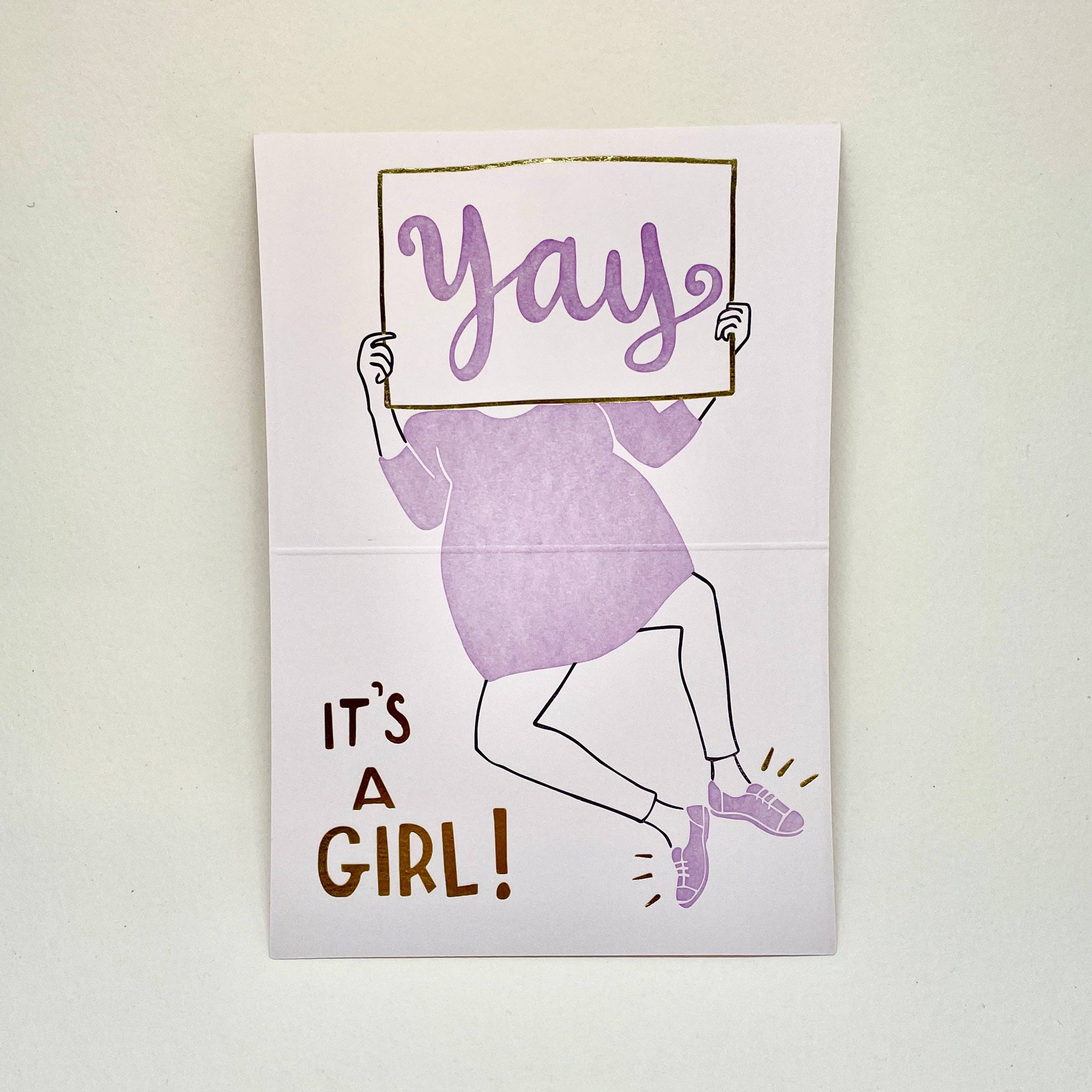 Big Wheel Press – wholesale Baby card – Gender Reveal3
