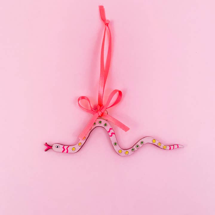 Eleanor Moss Studio - Wholesale Ornament - Christmas Ornament Snake