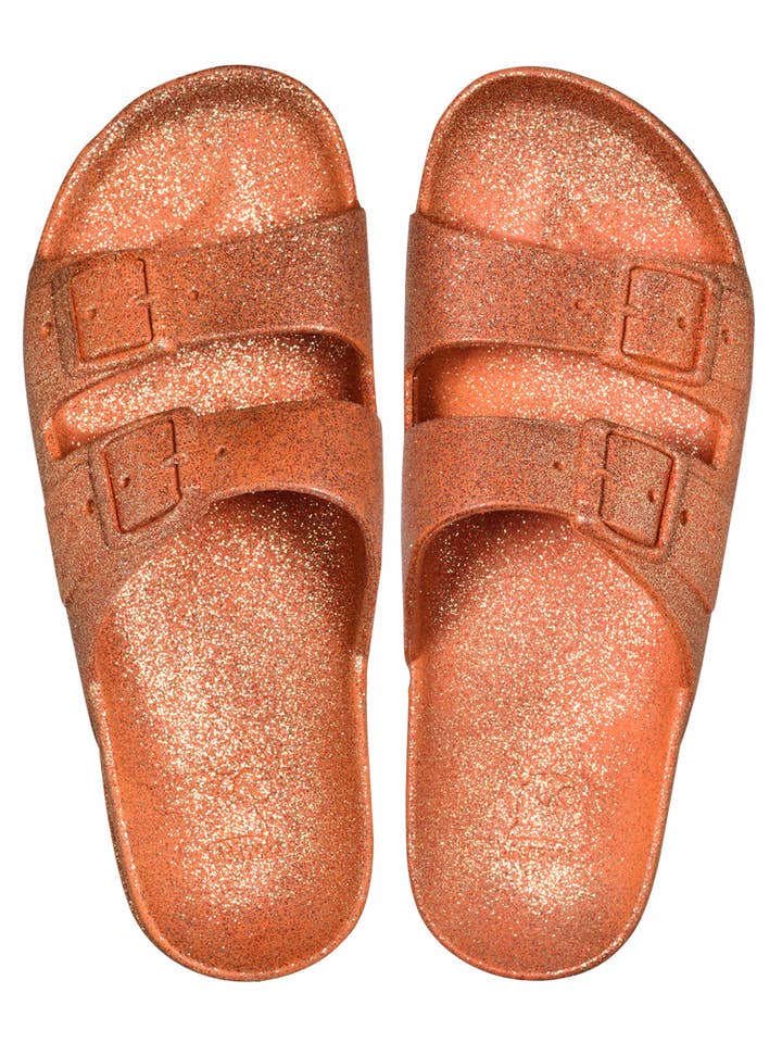 Cacatoès Carioca Glitters Grey Candy-scented Sandals-Women for wholesale on Faire7