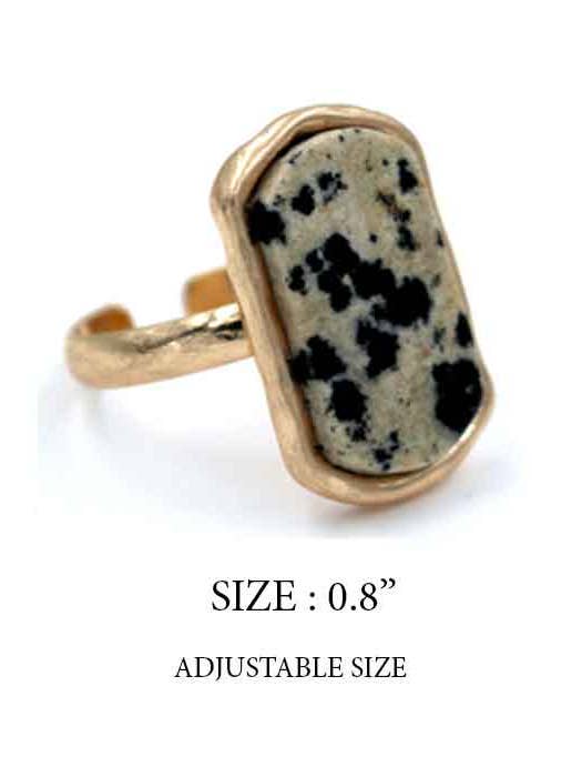 ( K163 ) SEMI PRECIOUS STONE RING for wholesale by Jewelry Max