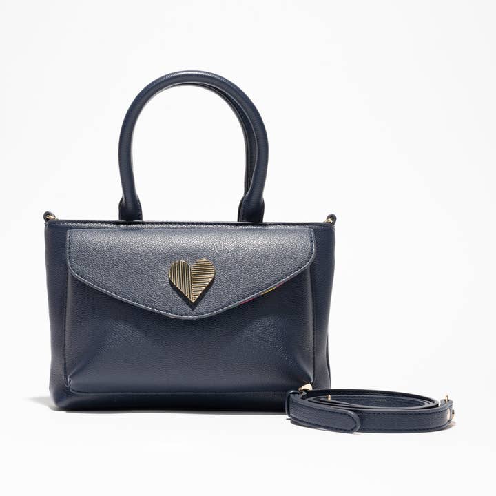 Mini borsa a tracolla - Navy per la vendita all'ingrosso da parte di B. Hartzell