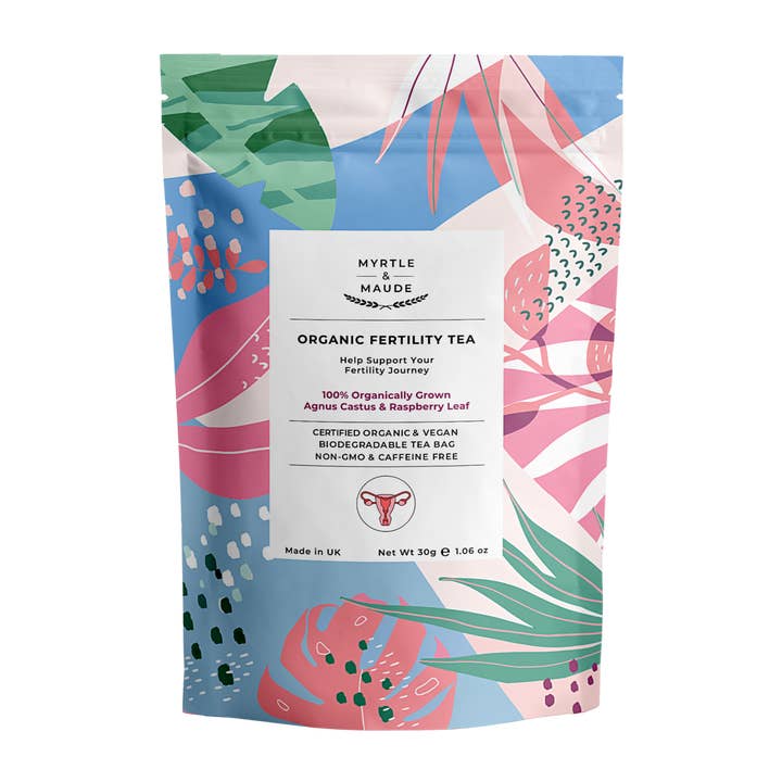 Organic Fertility Tea for wholesale by Myrtle & Maude