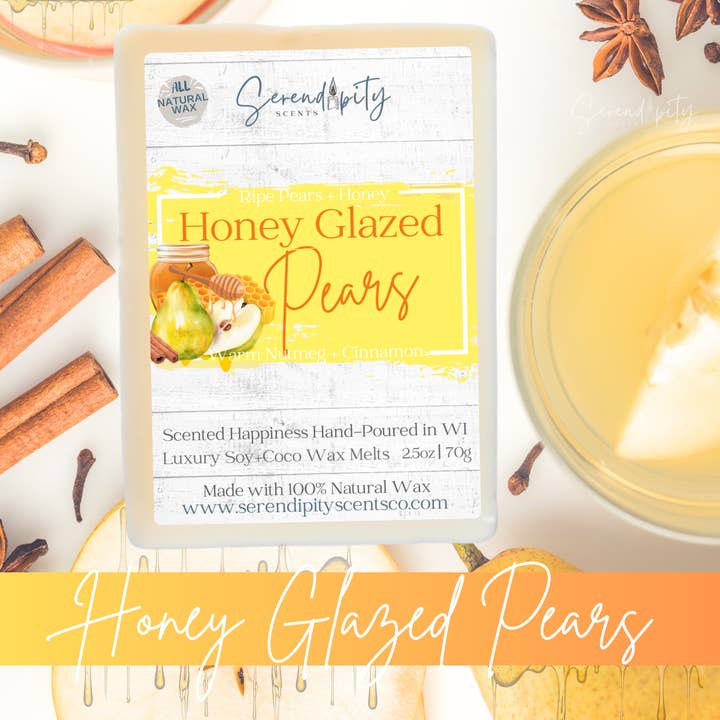 Honey Pears (All Natural Wax) Long Lasting Home Fragrance for wholesale by Serendipity Scents Co.