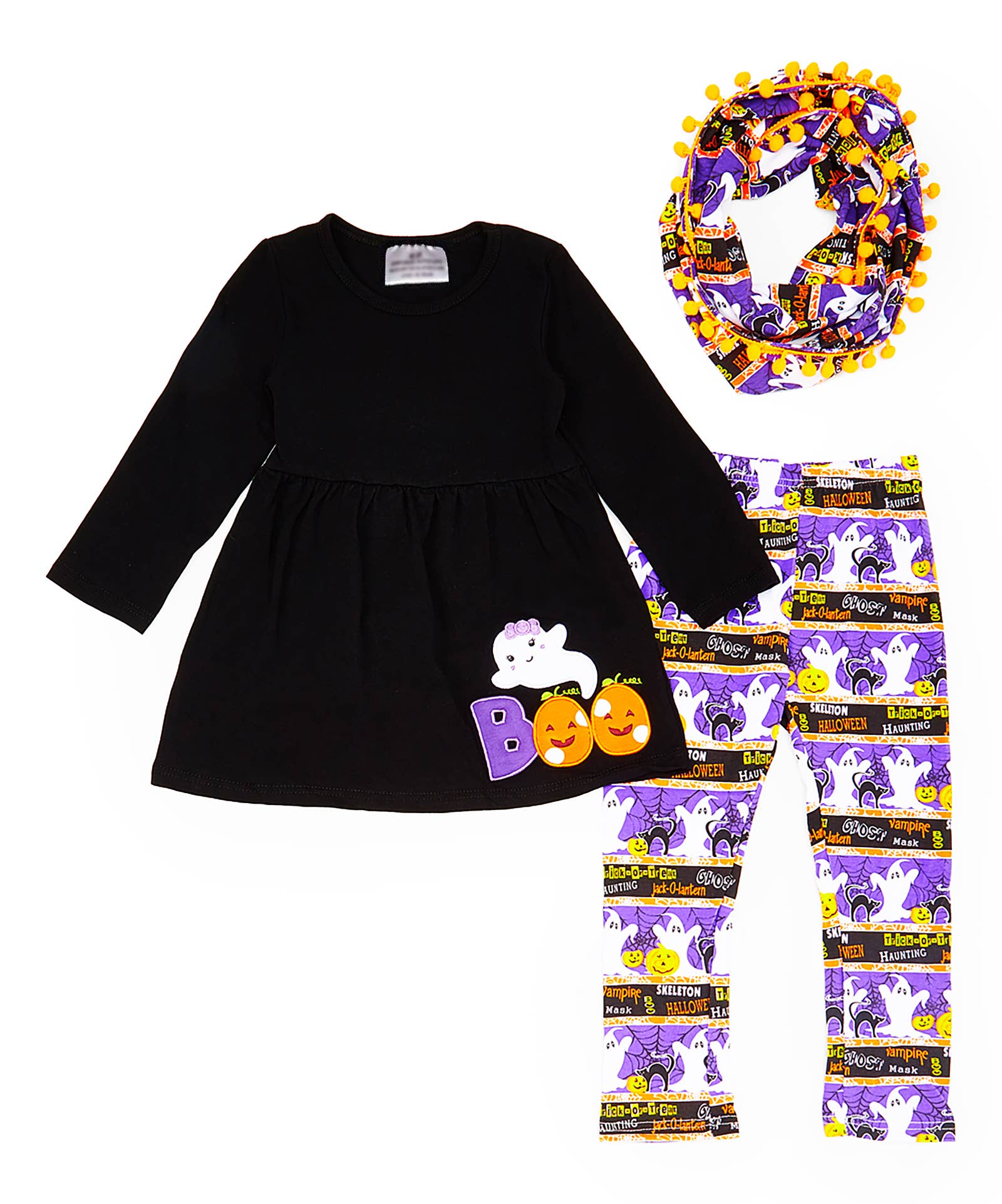 Angeline Kids - Venta al por mayor Conjunto de camiseta y pantalón - Niños - LIQUIDACIÓN 50 piezas Conjuntos y Camisetas de Otoño Halloween Más Vendidos11