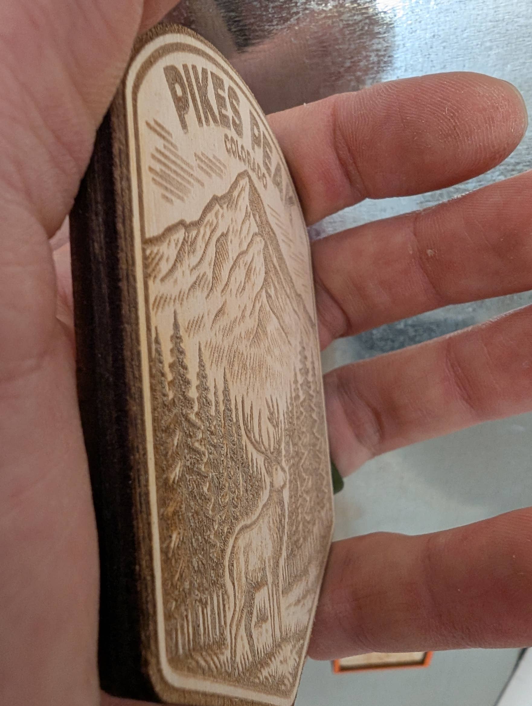 Orion Laser Creations - Wholesale Magnet - Handcrafted Wooden Patch Magnet – Custom Location & Design6