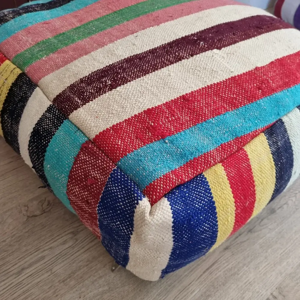 High crafty – cama - Cão por atacado – Capa de Almofada para Cão Marroquina Feita à Mão – Têxtil Vintage para Chão7