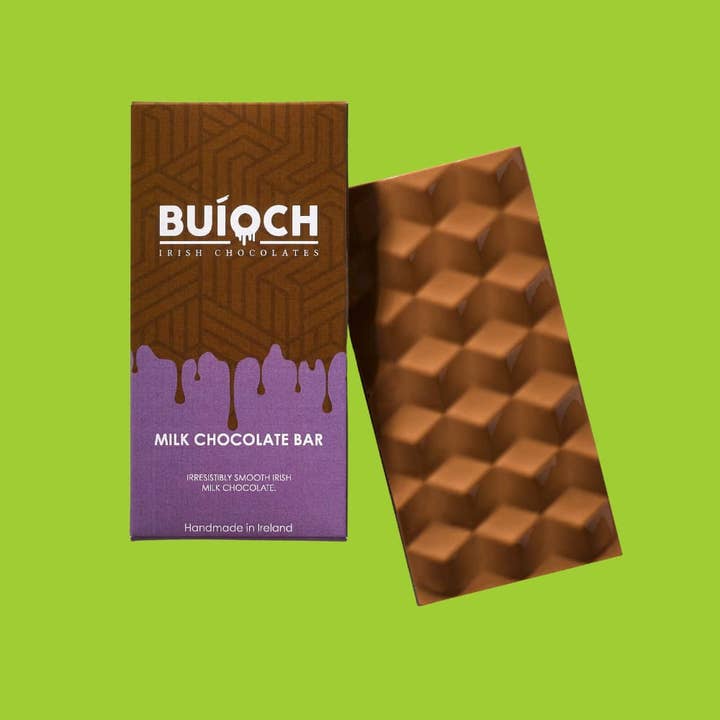 Buíoch Irish Chocolates - Wholesale Chocolate Bar - Milk Chocolate Bar