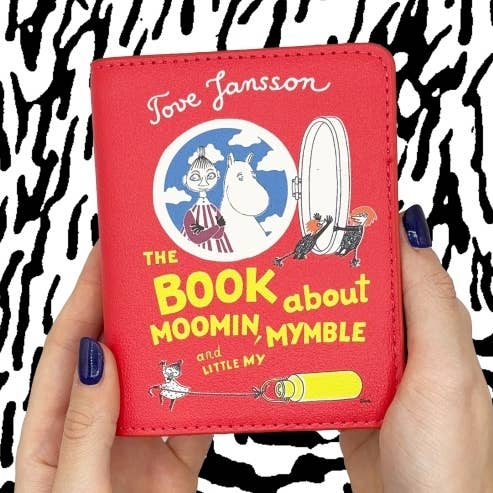Moomin Red Book Wallet for wholesale by House of Disaster