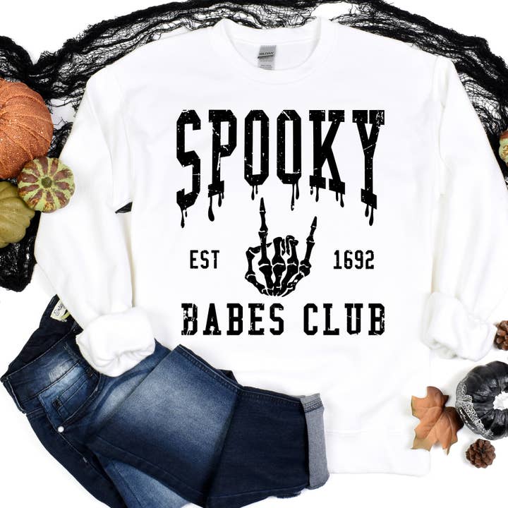 Spooky Babes Club for wholesale by Sunfire Tees