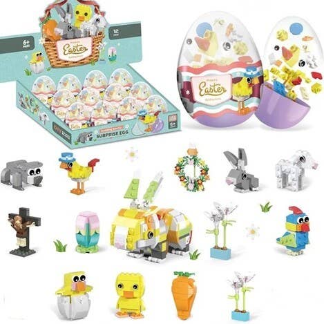 Capsules de blocs de construction pour œufs de Pâques pour la vente par Handee Products (HPC)